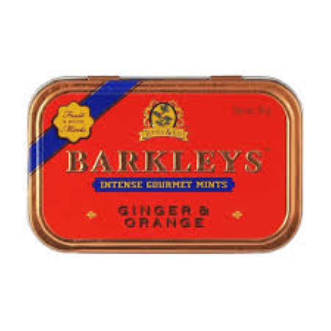 BARKLEYS GOURMET MINTS GINGER N ORANGE 50G